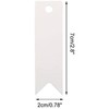 I.U.O.T 100 pcs Mini Kraft Gift Tags | 7x2cm |