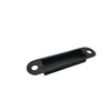 Door Latch Keep Strike Dust Box Black Plastic Large 115mm