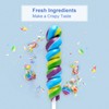 Twist Rainbow lollipops,Individually Wrapped Bulk Unicorn,for Kid's Birthday Party,12g Guava