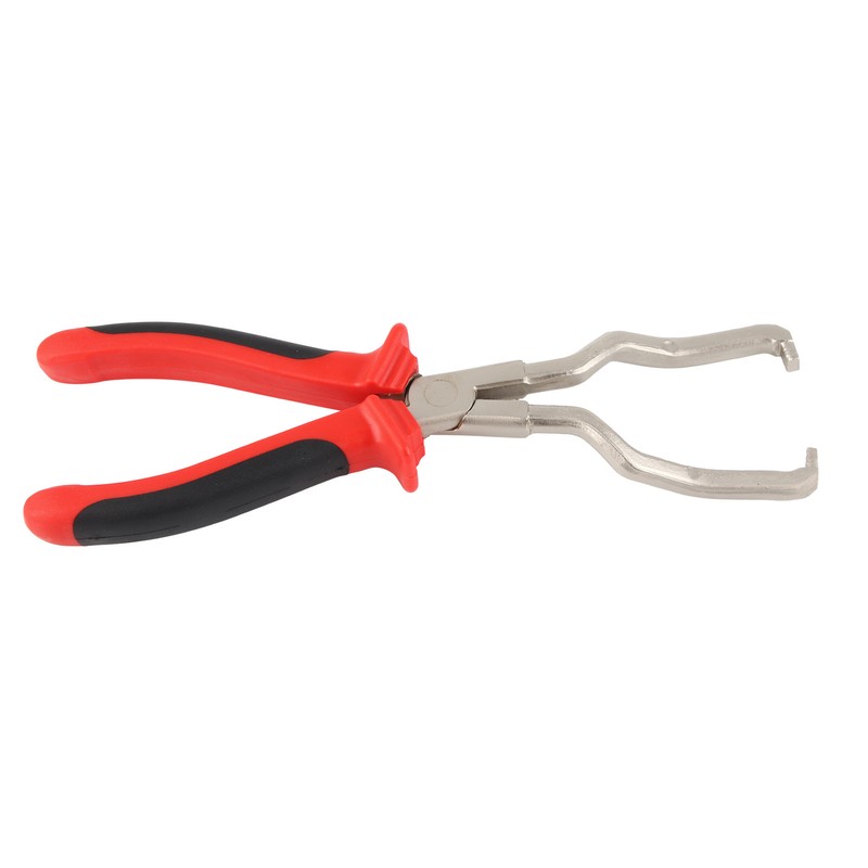 235mm Fuel Line Clip Plier Stainless Steel Rubber Grip Ergonomic