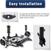 MOSTPLUS Rear Pair Complete Struts Spring Compatible for 2013-2017 Honda