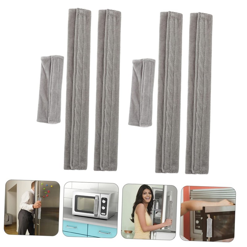 Tofficu 6Pcs Fridge Door Handle Covers Non Slip Protector for