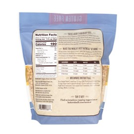 Bob's Red Mill Gluten Free Organic Old Fashioned Rolled Oats, 32oz (Pack of 1) - Non GMO, Whole Grain, Vegan, Kosher