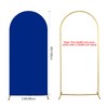 AIBIIN Royal Blue Arch Backdrop - 2.6x6ft, 2-Sided, Fit for
