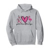 Peace Love Flamingos Pullover Hoodie