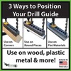 The Original V-DrillGuide! Big Gator Tools MDG1000NP Metric V-DrillGuide® (3-9.5mm)