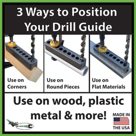 The Original V-DrillGuide! Big Gator Tools MDG1000NP Metric V-DrillGuide® (3-9.5mm)