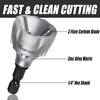 Vearter Deburring External Chamfer Tool for Metal, Countersink Chamfering Drill