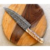 Damascus Custom HandMade Damascus Steel Chef Knife Hand Forged Blade