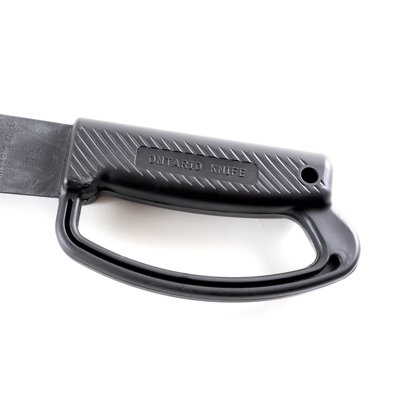 Ontario Knife Company 8519 Heavy Duty Knife with "D" Black