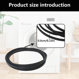 Upgrade 8066065 341241 Dryer Drum Belt for Admiral Dryers Model AED4470TQ0 AED4475TQ0 AED4475TQ1 AED4516MW0 AED4675EW0 AED4675YQ0 AED4675YQ1 AGD4370TQ0