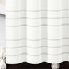 Lush Decor Modern Galaxy Waffle Woven Cotton Shower Curtain Single