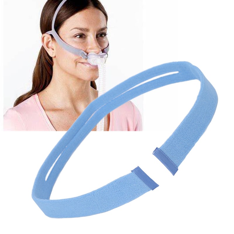 Nasal Pillow Headgear Strap Breathing Machine Mask Head Harness Replacement