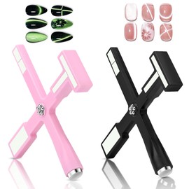 Cateye Magnet 2 Stück Nagelmagnet 5 In 1 Cat Eye Magnet Multifunktions-Nagelmagnetstifte Nail Art Werkzeug Magnetstift für Nägel Katzennageldesign Cat Eye Gel Nagellack, Nagelkunst-Zubehör