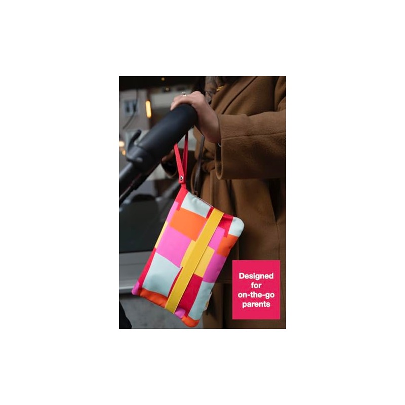 Tiny Blessings Nappy Bag with Changing Mat for Travel, Extra