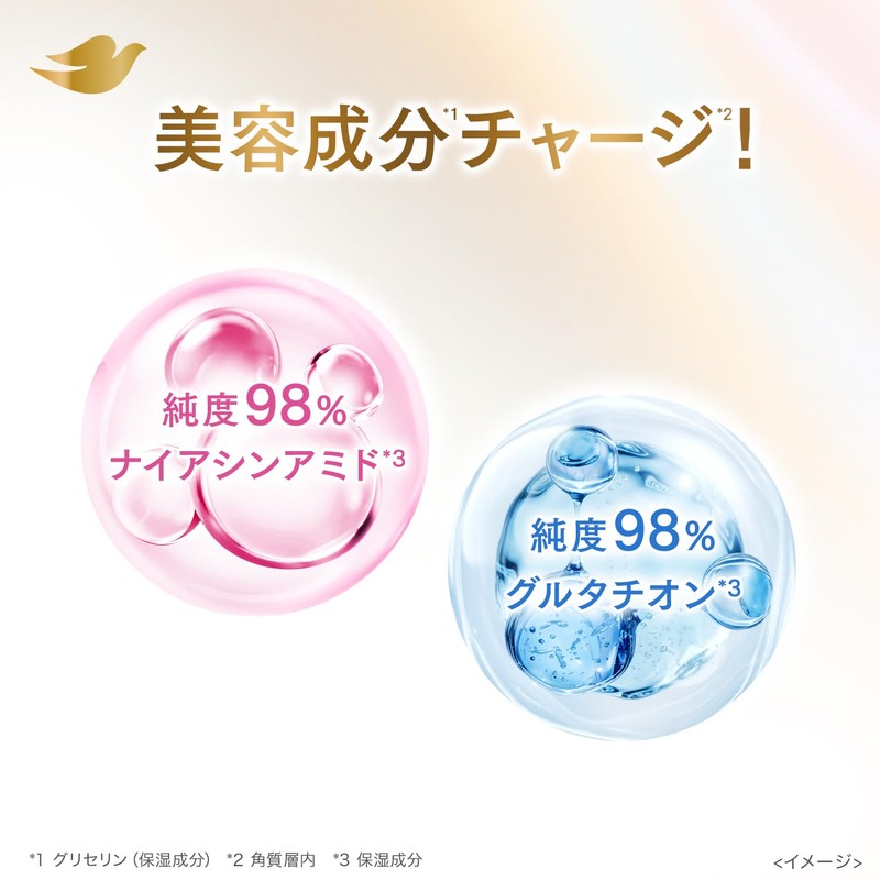 Dove Face Care Pearl Shine 3-in-1 Clear Glossy Skin Foam