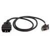 Special Cable OBD Plug (16-pin) to DE-9 (DB-9) Socket Adapter Cable - 1 Metre Long