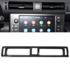 Center Console Air Outlet Cover Carbon Fiber Dashboard AC Vent