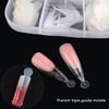 French Forma Dual Stickers, 60pcs Dual Forms Reusable Silicone Mold