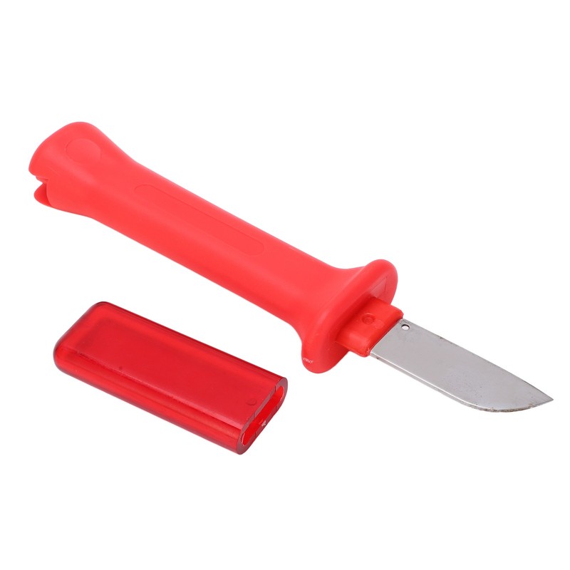 Cable Splicing Knife Ergonomic Wire Stripper Cutter 50mm Hand Tool