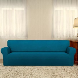PureFit Super Stretch 4 Seater Sofa Slipcover – Spandex Non Slip Soft Couch S...
