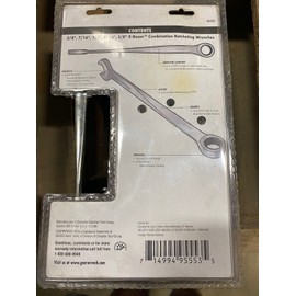 GearWrench 5pc Sae XL X-Beam Combo Wrench Set #95553