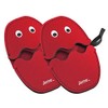 Spring “Ghost” grip protection, kitchen/oven mitts, red, 24,5 x 16,5