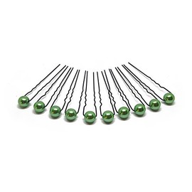 10 x Pearl Hair Pins - Bridal Hair Accessories, Pearl Hair Pins