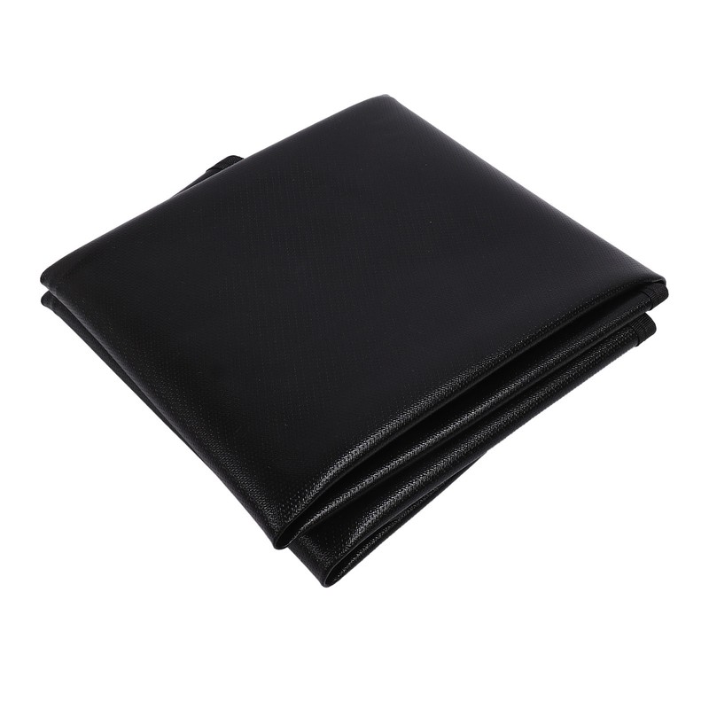 BBQ Mat Round 2 Layers Silicone Coated Fiberglass Cloth Fireproof