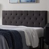Lucid Mid-Rise Upholstered Headboard - Diamond Tufted - Padded Polyester