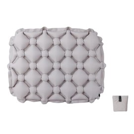 SWAG GEAR Air Cushion, Leisure Seat, Foldable, Thick, Lightweight, Compact, Single Person Air Seat, Outdoor, Airplane, Night Bus, Camping, Cushion, Waterproof, Load Capacity 330.7 lbs (150 kg