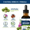 Selvaherb Gotas Alcachofa Cardo Mariano 2oz Para Hígado