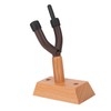 Flanger FH-003 Durable Wooden Base Violin Hanger Hook Wall Mount