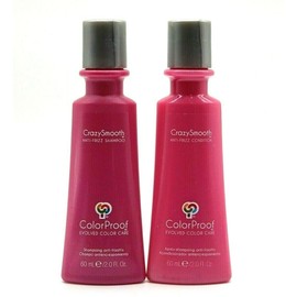 ColorProof Crazy Smooth Anti Frizz Shampoo & Conditioner 2oz Duo