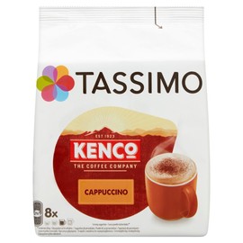 Tassimo Kenco Cappuccino Coffee, Pack of 8