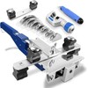 Wisscool Pipe Tubing Bender Kit, 1/4"-7/8" Compact Tube Bender Tool