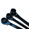 HXymxkeqi 1PCS Multi-Function Podger Ratchet Spanner, 24mm & 30mm 6-Point