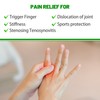 Finger Splint 2 Pack Finger Support of Two-Finger with Adjustable