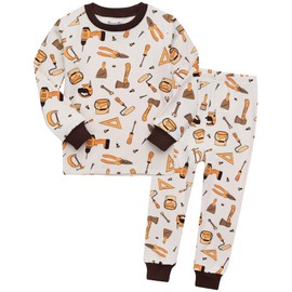 VAENAIT BABY Infant Toddler Girls Boys Pajamas Pjs 2pcs Set Modal Tool Box S