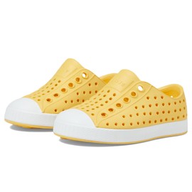 Native Shoes Kids Jefferson (Toddler/Little Kid) - Shoes for Kids - EVA Upper - Comfortable and Lightweight Pineapple Yellow/Shell White 5 Toddler M
