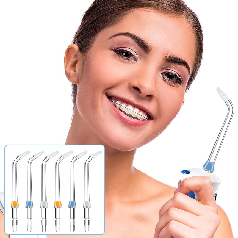 Replacement Tips for Waterpik Water Flosser - Replacement Orthodontic Tips
