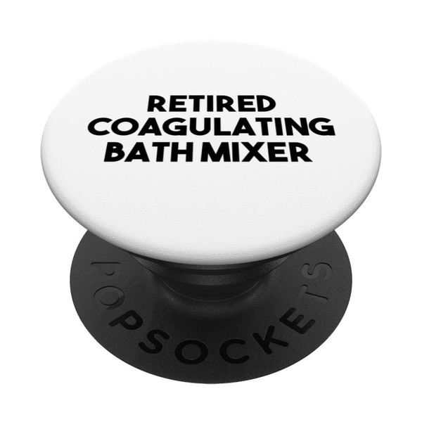 Retired Gerinnende Badewannenarmatur PopSockets mit austauschbarem PopGrip