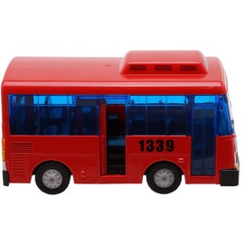 Tayo the Little Bus 120 Metal Die-Casting Bus Toy Push and Go Play Vehicles Toy & Games for Kids, Girls & Boys Animation Character Friends (GANI The Red Bus)