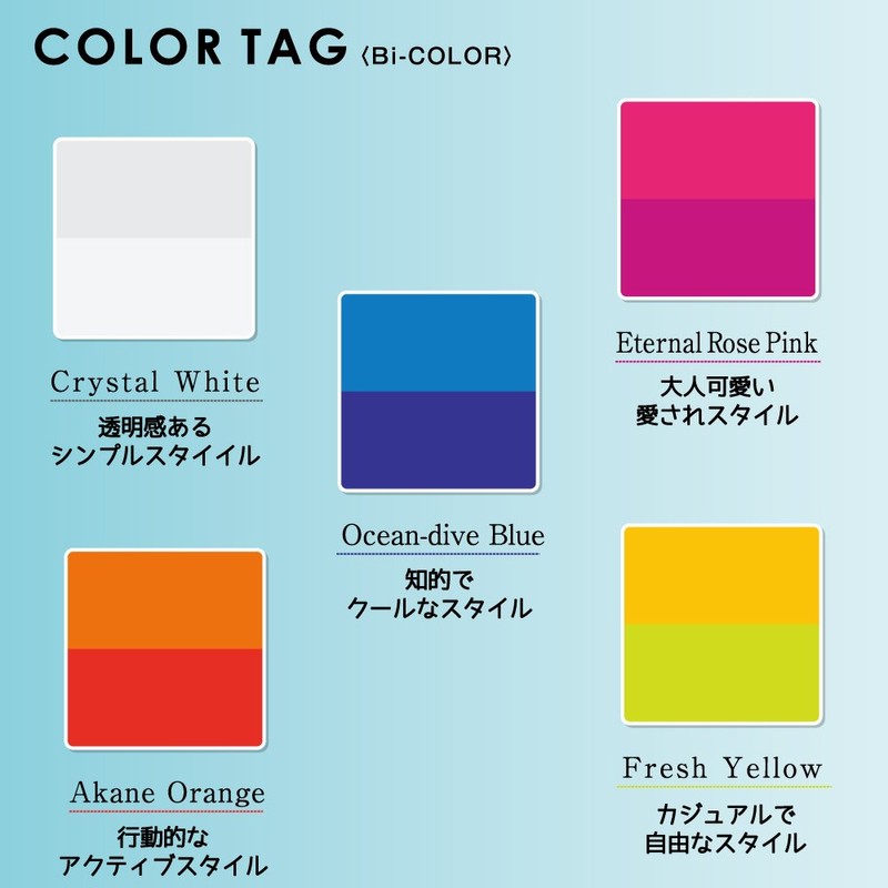 コクヨ(KOKUYO) ノート リングノート カラータグ Bi-COLOR セミB5 ピンク CTス-C20P