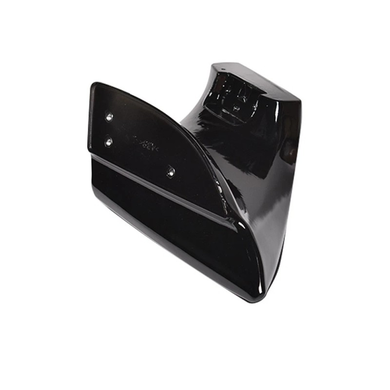 munirater Rear Trunk Spoiler Wing Lip Black ABS Plastic For