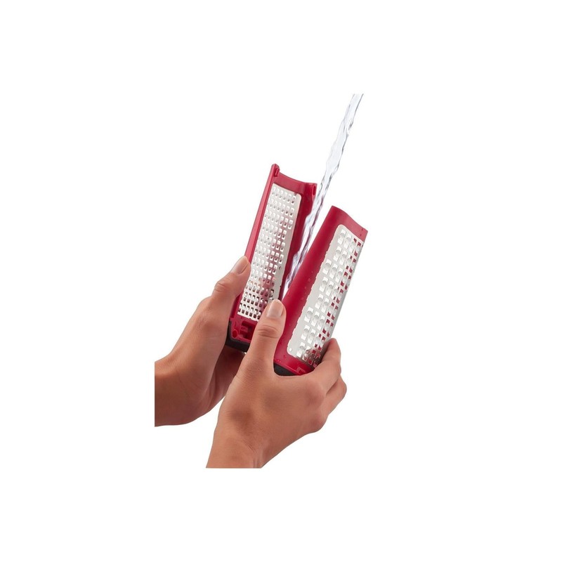 Tefal Ingenio Parmesan Grater K20727, 29 cm, Material: Plastic, Black/Red,