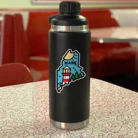 RetroPlanet Maine Lighthouse State Pride Die Cut Vinyl Sticker