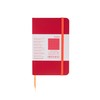 Fabriano Ispira Soft-Cover Notebook, 3.5" x 5.5", Dotted, Red