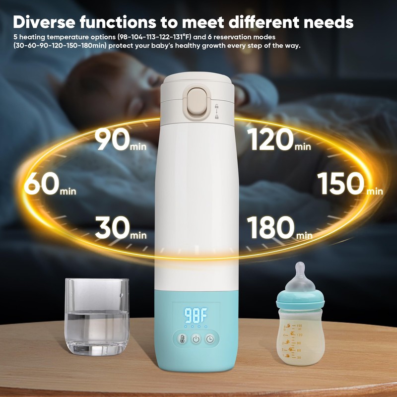 Portable Bottle Warmer for Travel, Bottle Warmer On The Go