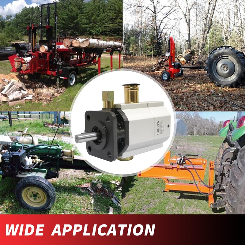 RYFT Hydraulic Log Splitter Pump 11GPM 2-Stage Hi/Lo Gear Pump